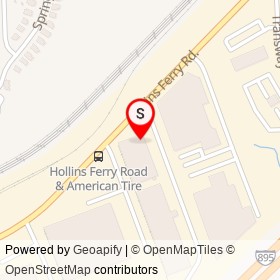 Heavy Seas Beer on Hollins Ferry Road, Arbutus Maryland - location map