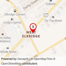 Shell on Washington Boulevard, Elkridge Maryland - location map