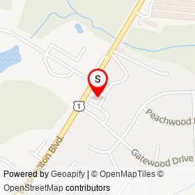 Carsmart on Washington Boulevard, Jessup Maryland - location map