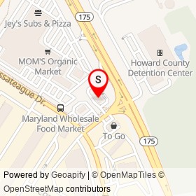 McDonald's on Pocomoke Drive,  Maryland - location map