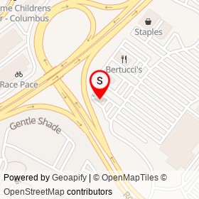 Boston Market on Snowden River Parkway, Columbia Maryland - location map