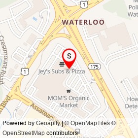 Starbucks on Assateague Drive, Jessup Maryland - location map