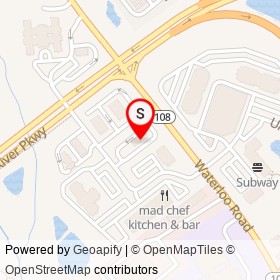 McDonald's on Snowden River Parkway, Columbia Maryland - location map