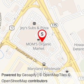 Xfinity on Assateague Drive, Jessup Maryland - location map