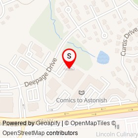 ChargePoint on Deepage Drive, Columbia Maryland - location map
