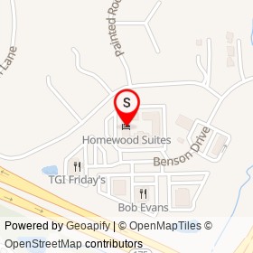 Homewood Suites on Benson Drive, Columbia Maryland - location map