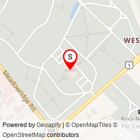 Gary L. Kaufman Funeral Home at Meadowridge Memorial Park on Washington Boulevard, Elkridge Maryland - location map