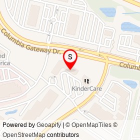 Rudy's Mediterranean Grill & Diner on Columbia Gateway Drive, Columbia Maryland - location map