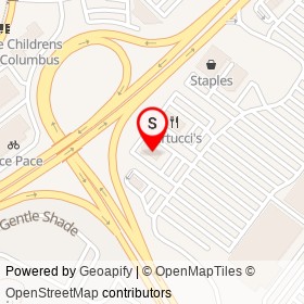 Ruby Tuesday on Snowden River Parkway, Columbia Maryland - location map