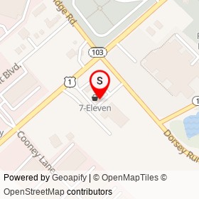 Wendy's on Dorsey Road,  Maryland - location map