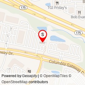 Aida Bistro & Wine Bar on Columbia Gateway Drive, Columbia Maryland - location map