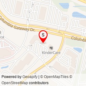Flavors of India on Columbia Gateway Drive, Columbia Maryland - location map