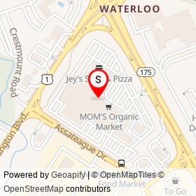 Ollie's Bargain Outlet on Assateague Drive, Jessup Maryland - location map