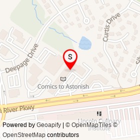 Angelo’s Soccer Corner on Snowden River Parkway, Columbia Maryland - location map