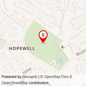 Hopewell Park on , Columbia Maryland - location map