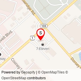 Exxon on Washington Boulevard,  Maryland - location map