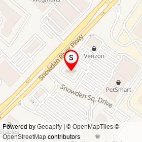 Red Lobster on Snowden River Parkway, Columbia Maryland - location map