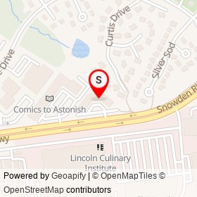 House of India on Snowden River Parkway, Columbia Maryland - location map