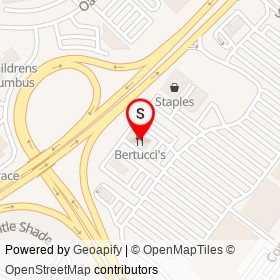 Bertucci's on Snowden River Parkway, Columbia Maryland - location map