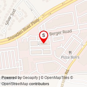 The Lube Center on Berger Road, Columbia Maryland - location map
