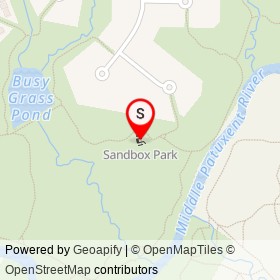 Sandbox Park on New Grace Mews, Columbia Maryland - location map