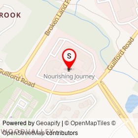 Nourishing Journey on Guilford Road, Columbia Maryland - location map