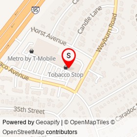 Lucky Express Chinese Food on Chesaco Avenue, Rosedale Maryland - location map