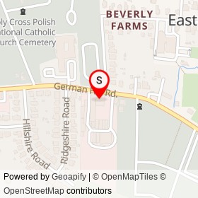 Dundalk Florist on German Hill Road, Eastpoint Maryland - location map