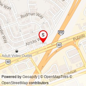 7-Eleven on Armistead Avenue, Baltimore Maryland - location map