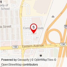 ATI Physical Therapy on Eastern Avenue, Baltimore Maryland - location map