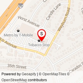 Cleaners on Chesaco Avenue, Rosedale Maryland - location map