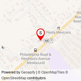 Zinezudo Infinite Wellness on Philadelphia Road, Rosedale Maryland - location map