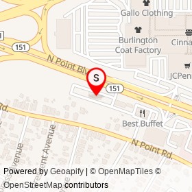 Charm City Medicus on North Point Boulevard, Eastpoint Maryland - location map
