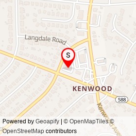 No Name Provided on Kenwood Avenue, Rossville Maryland - location map