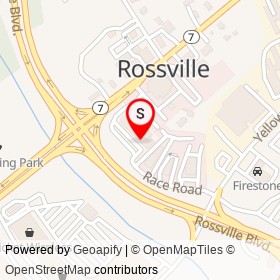 Nails Perfection on Philadelphia Road, Rossville Maryland - location map