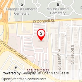 Best Western PLUS Hotel & Conference Center on O'Donnell Street, Baltimore Maryland - location map