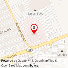 Bob Bell Nissan on Eastern Avenue, Eastpoint Maryland - location map