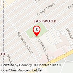 No Name Provided on Simmons Avenue, Eastpoint Maryland - location map