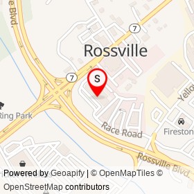 Go Fish on Philadelphia Road, Rossville Maryland - location map