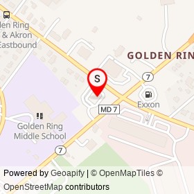 Rosedale Federal on Golden Ring Road, Rossville Maryland - location map