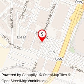 No Name Provided on Ridgely Street, Baltimore Maryland - location map