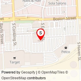 Mattress Firm on Boston Street, Baltimore Maryland - location map