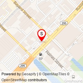 Shell on Russell Street, Baltimore Maryland - location map