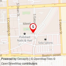 DiPasquale's on Toone Street, Baltimore Maryland - location map