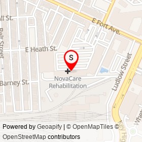 Great Clips on East Fort Avenue, Baltimore Maryland - location map