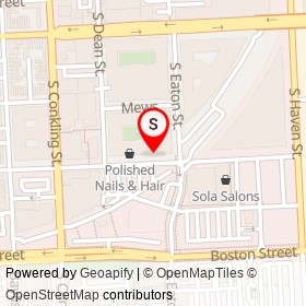 GNC on Toone Street, Baltimore Maryland - location map