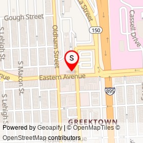 Wells Fargo on Eastern Avenue, Baltimore Maryland - location map
