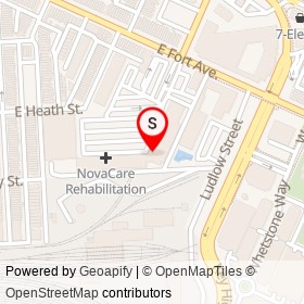 Kumari on East Fort Avenue, Baltimore Maryland - location map