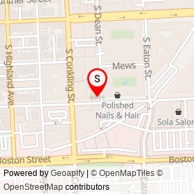 Gunther & Co. on Toone Street, Baltimore Maryland - location map