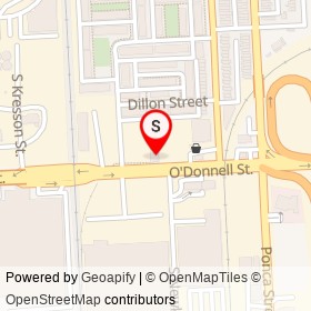 Valvoline on O'Donnell Street, Baltimore Maryland - location map
